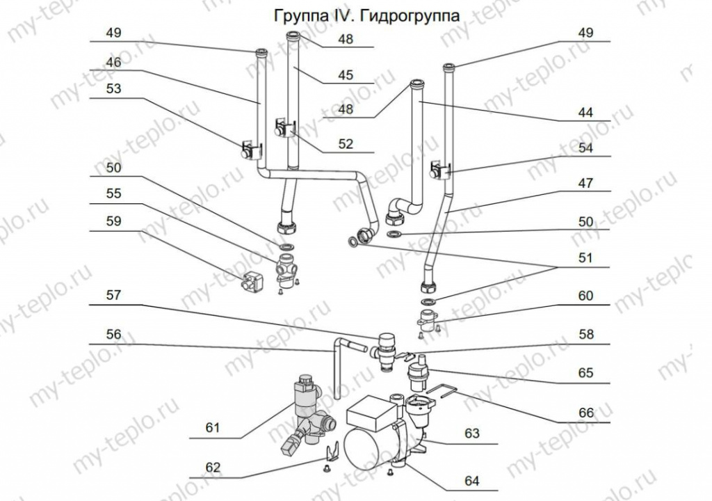Запчасти Arderia B24 купить в Архангельске