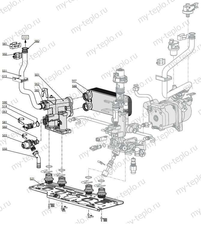 Запчасти Ariston GENUS X 24 CF купить в Архангельске