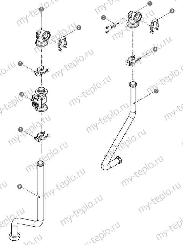 запчасти для Navien Deluxe 40K