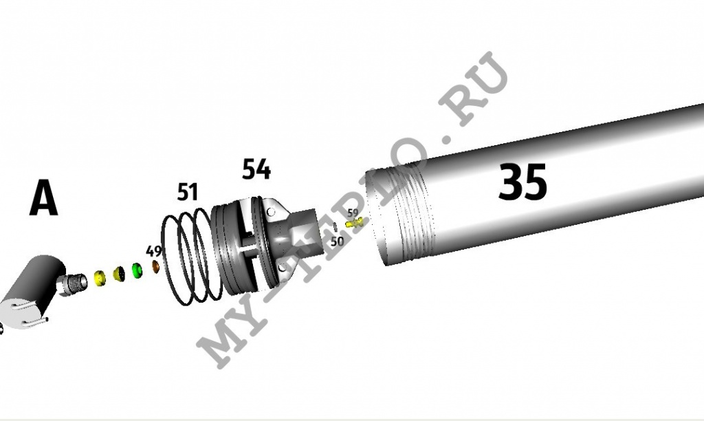 запчасти Джилекс Водомет 60/92 ДОМ