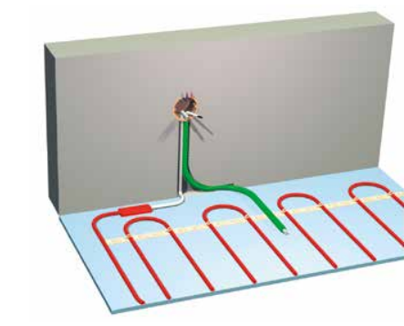 монтаж теплого пола DEVI