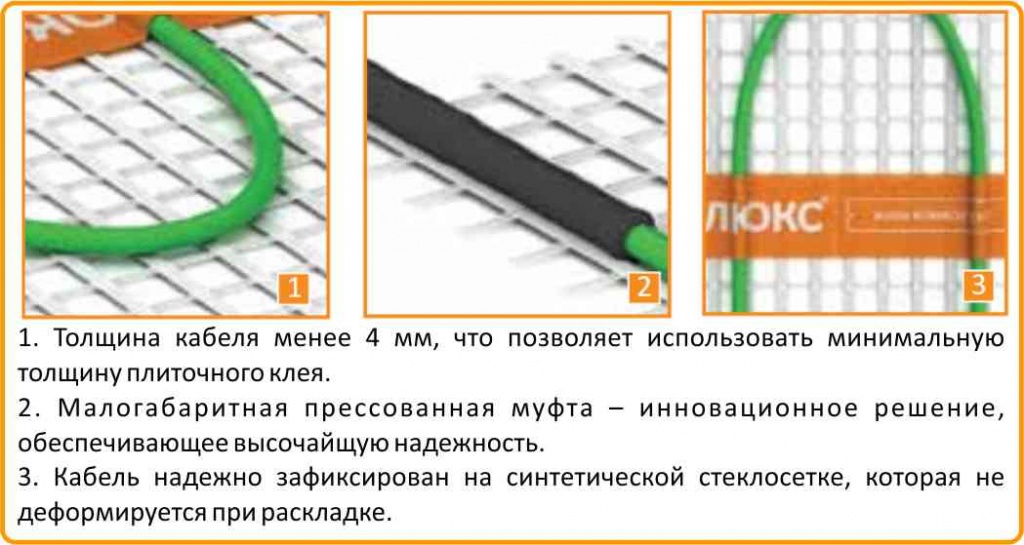 маты Теплолюкс под плитку в Архангельске