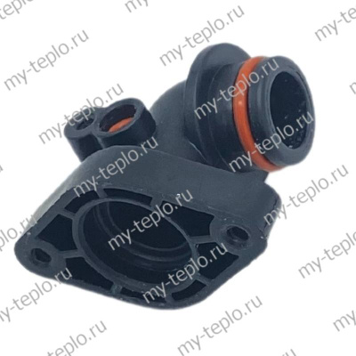 Ниппель ГВС (черный уголок под температурный датчик ГВС) для Hydrosta HSG-100 SD (nipgvHSG100SD)